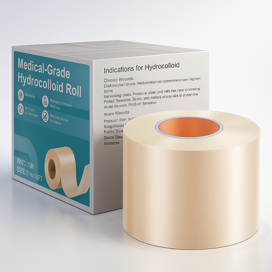 Hydrocolloid Roll for Wounds & Acne Care – Cut-to-Size, Large Hydrocol