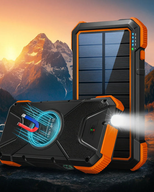 Solar Power Bank – Reliable Power Anytime, Anywhere